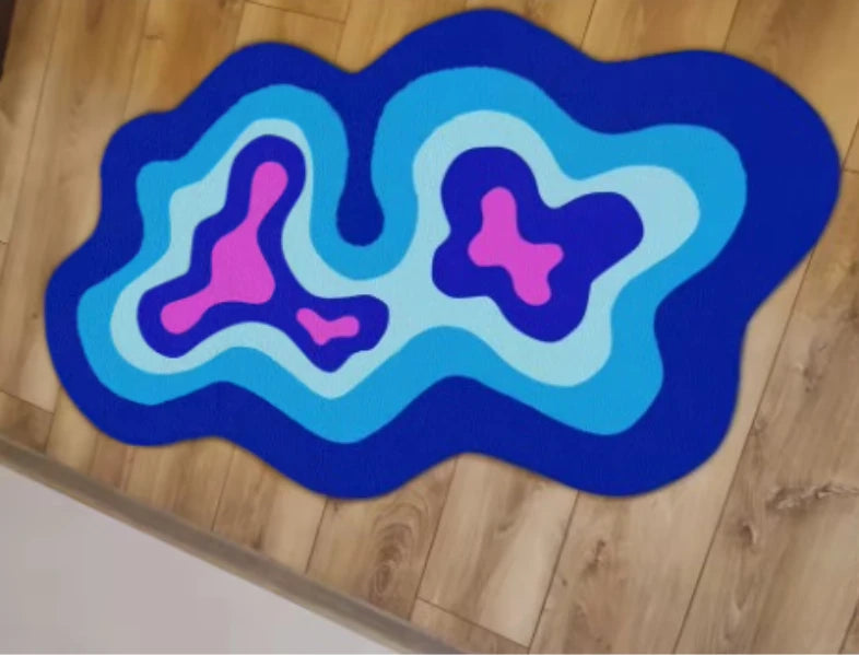 Flauschiger Bettvorleger