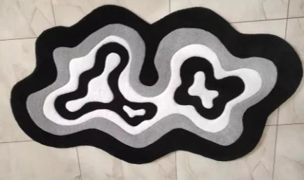 Flauschiger Bettvorleger