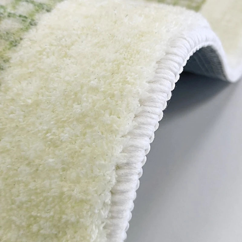 Flauschiger Bettvorleger