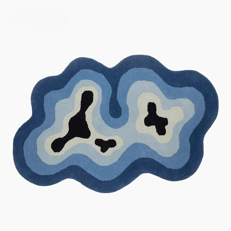 Flauschiger Bettvorleger