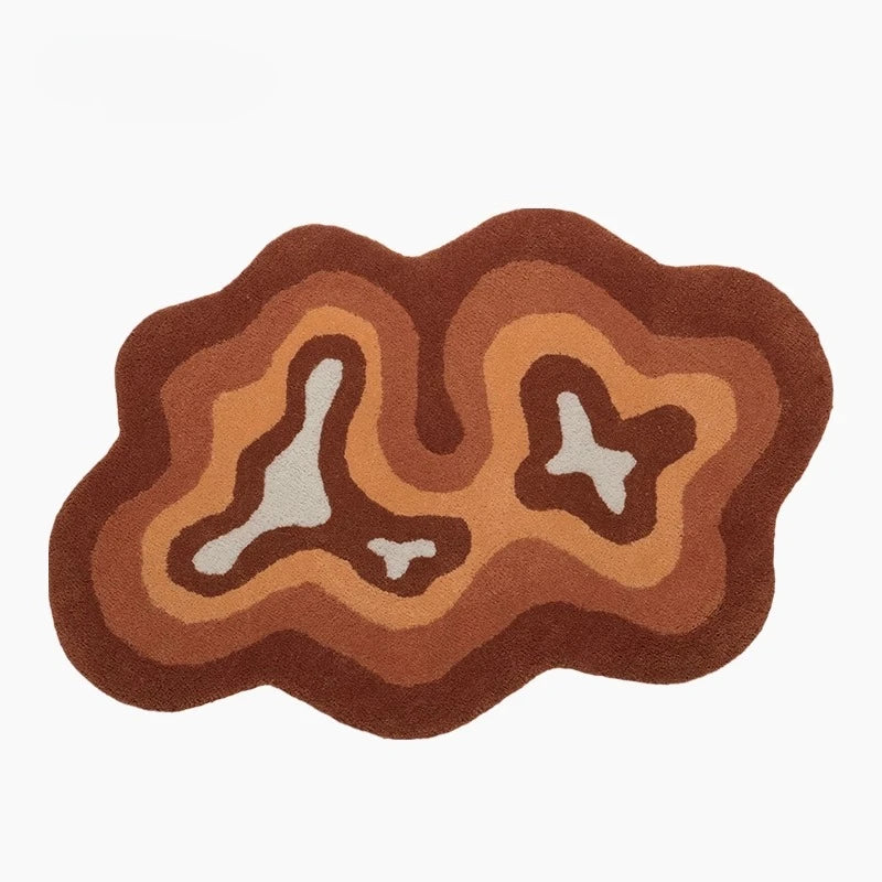 Flauschiger Bettvorleger