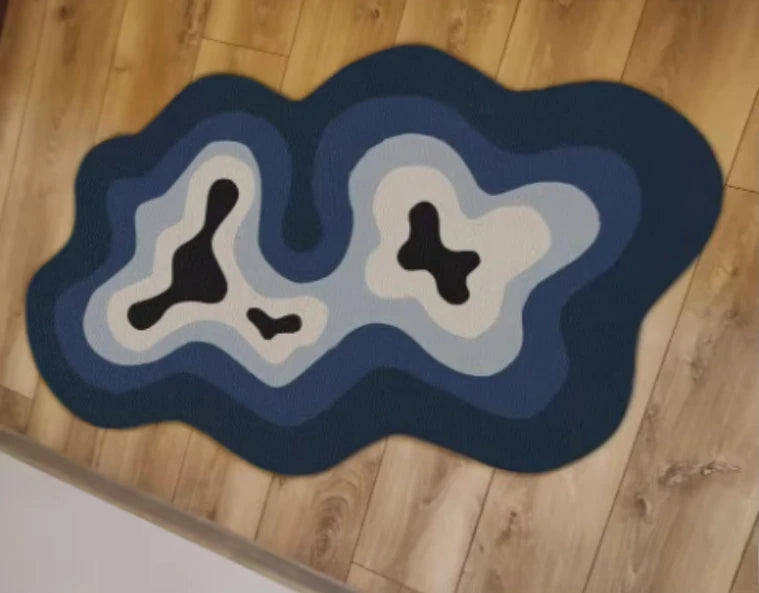 Flauschiger Bettvorleger