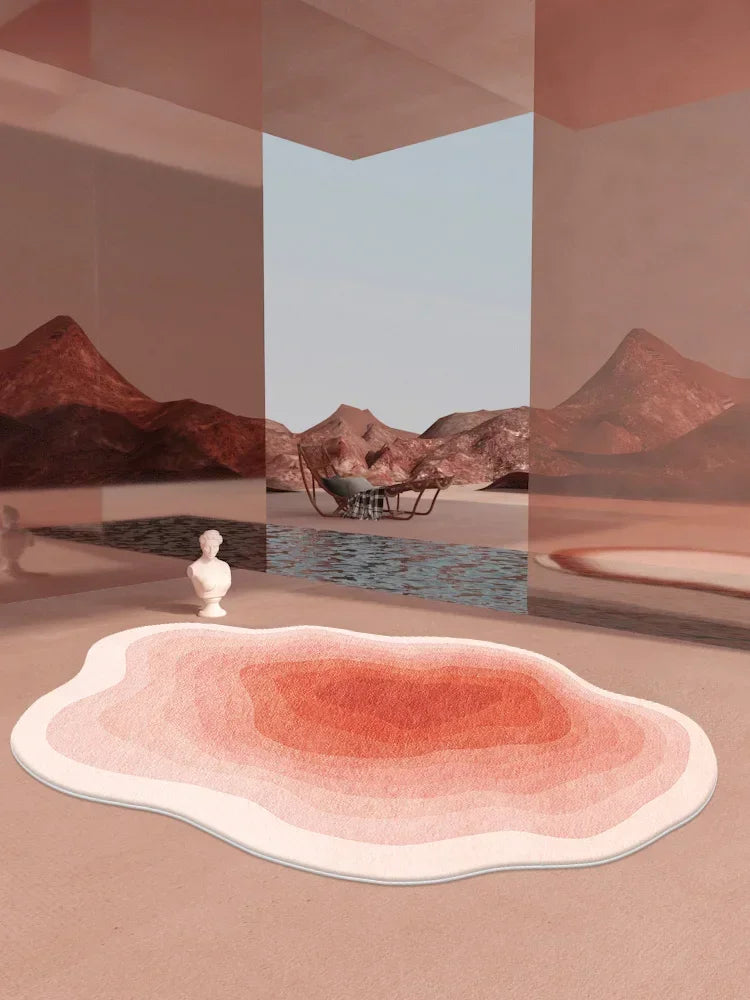 Weicher, flauschiger Teppich